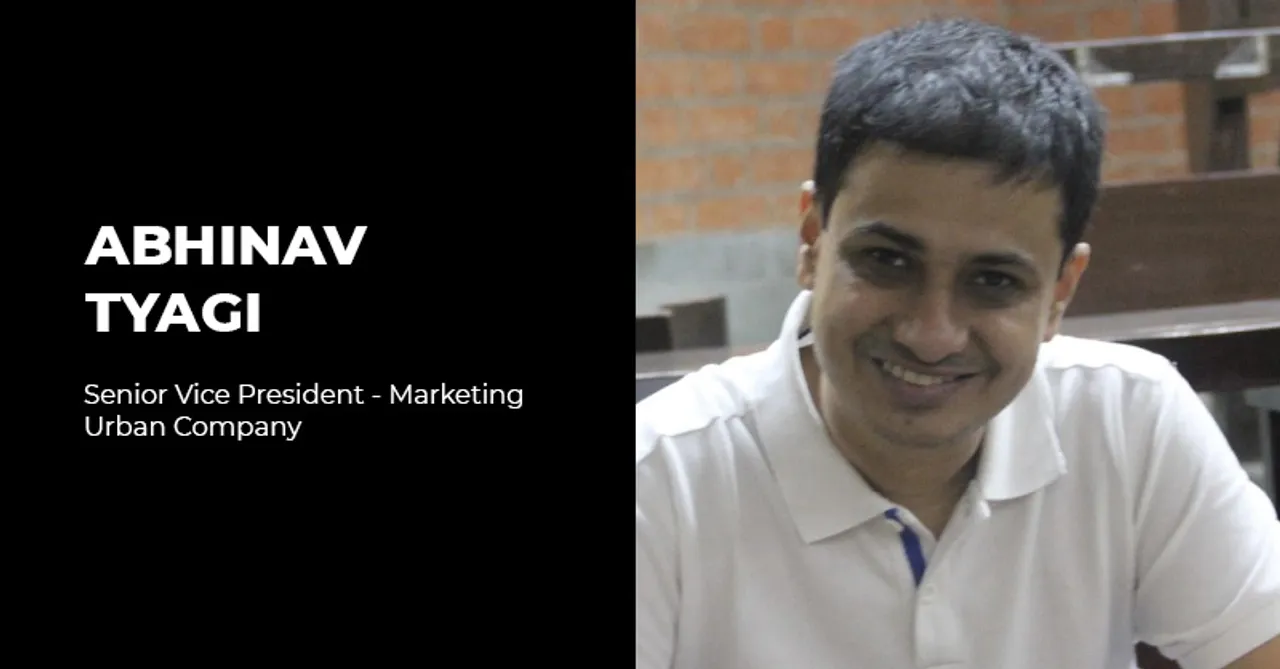 Urban Company appoints Abhinav Tyagi as SVP of Marketing