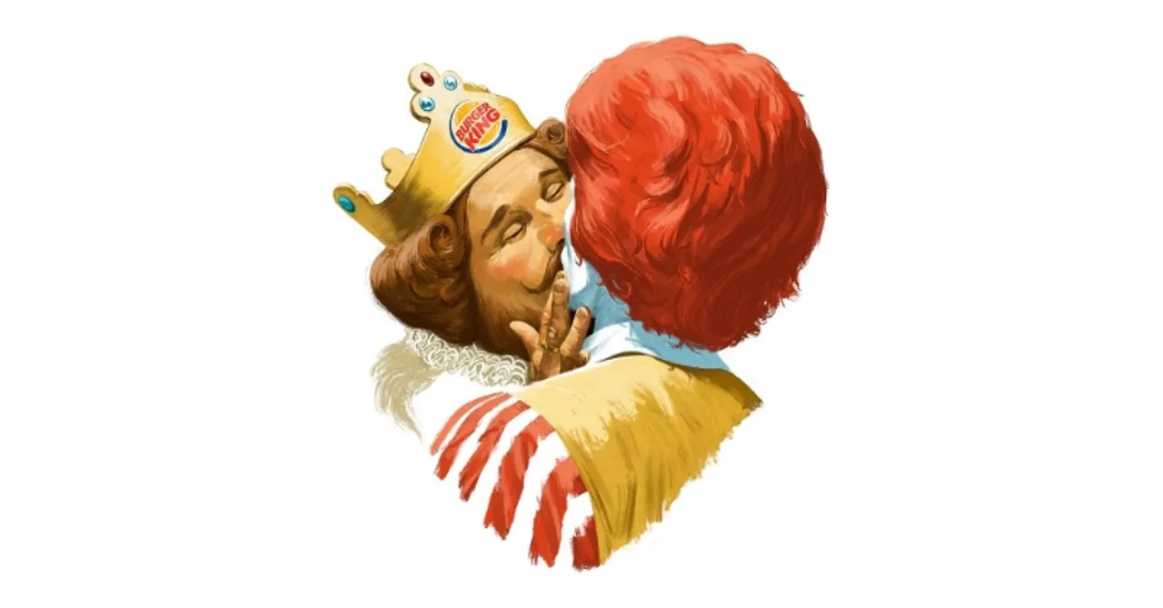 Helsinki Pride: When the Burger King mascot kissed Ronald McDonald