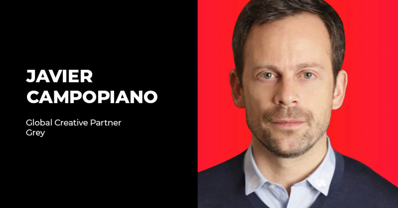Grey promotes Javier Campopiano to Global Creative Partner