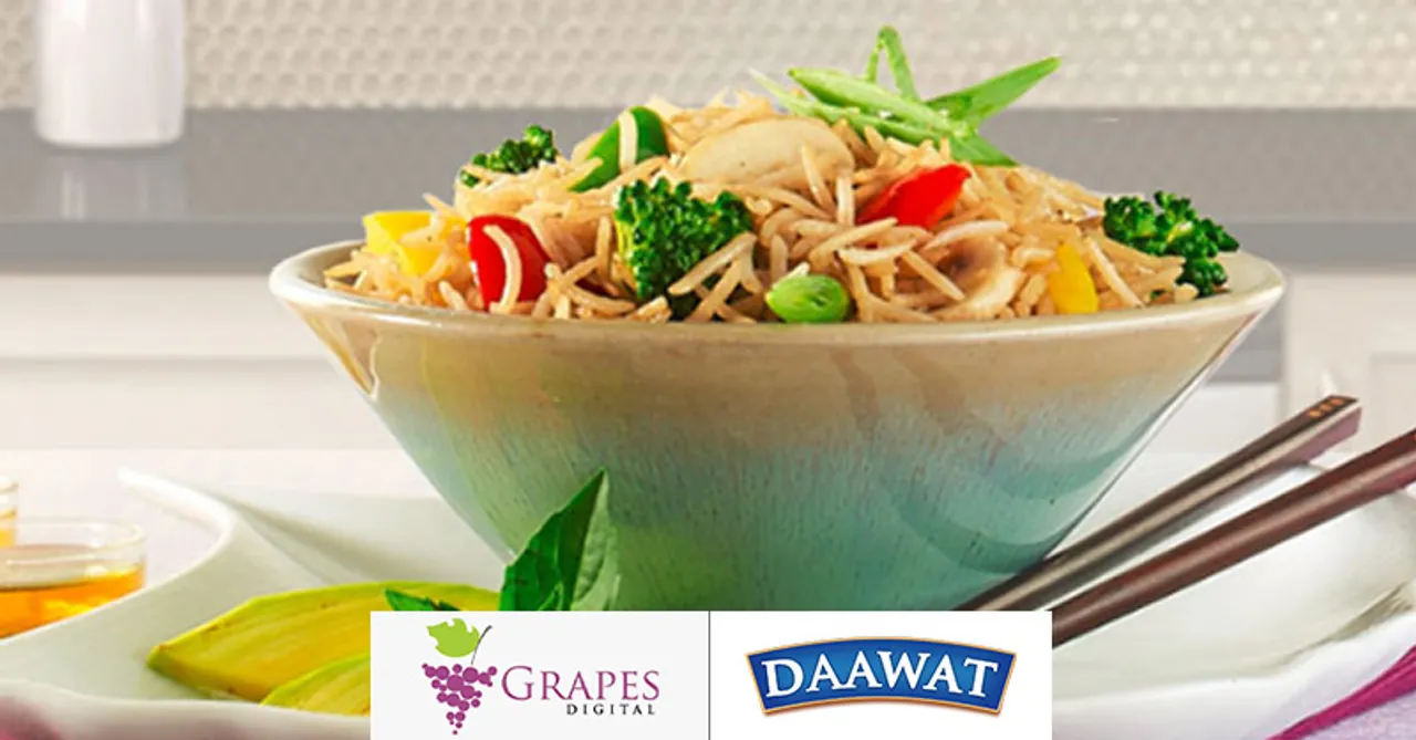 Grapes Digital & Daawat Basmati Rice