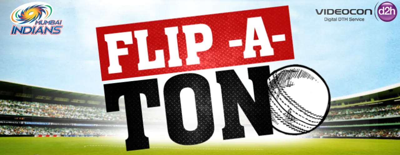 Social Media Campaign Review: Videocond2h Warms Up Cricketing Action with Flip-a-Ton Contest