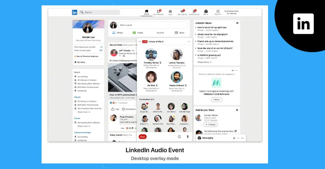 LinkedIn Audio Events