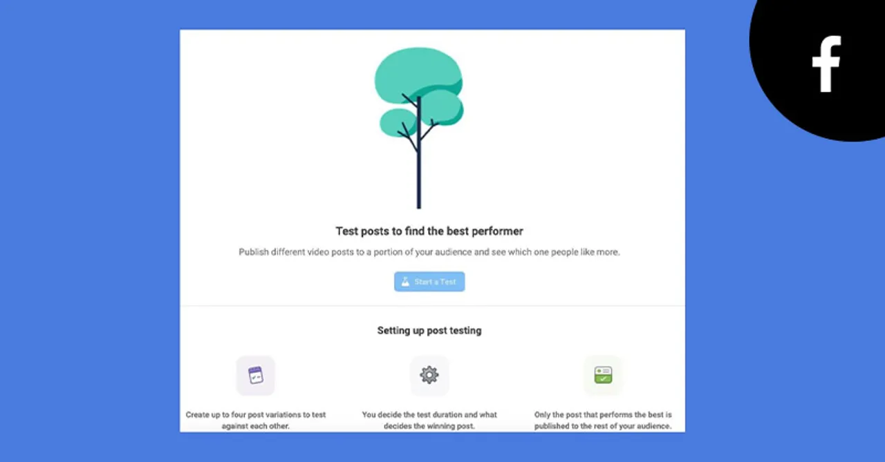 Facebook adds an option to test posts in Creator Studio