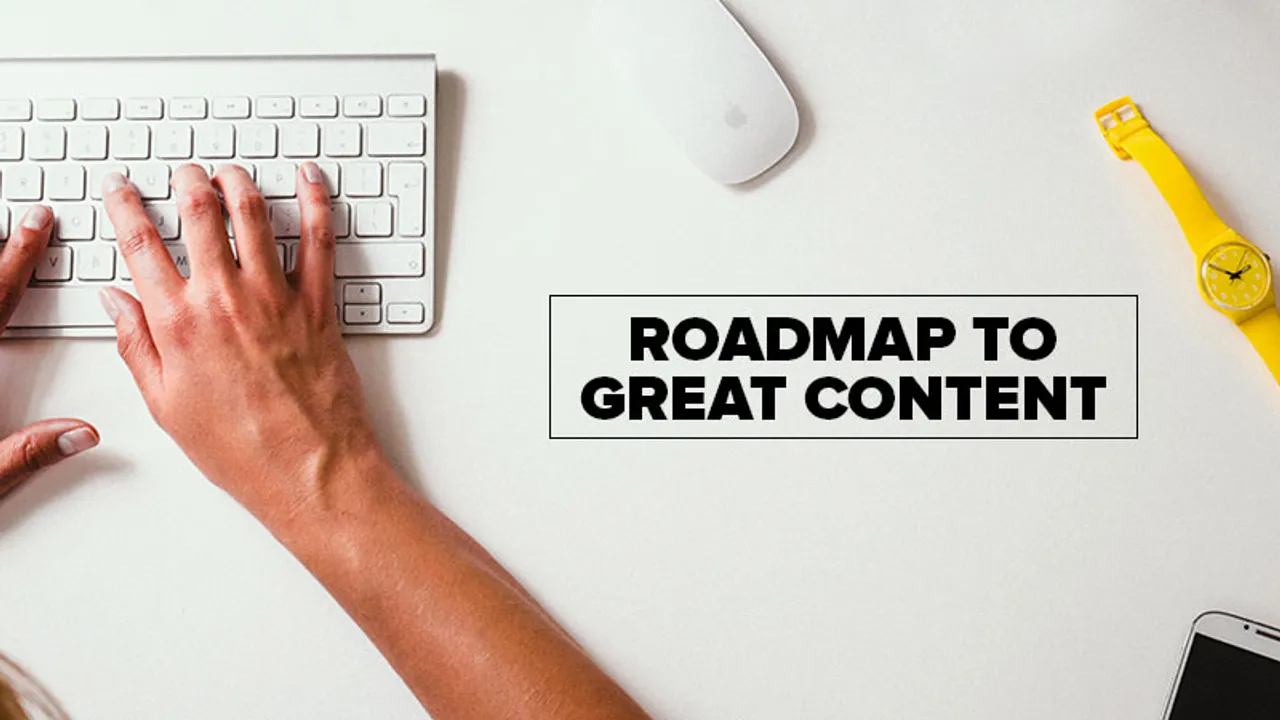 #Infographic - A Roadmap to great content - From idea to viral post