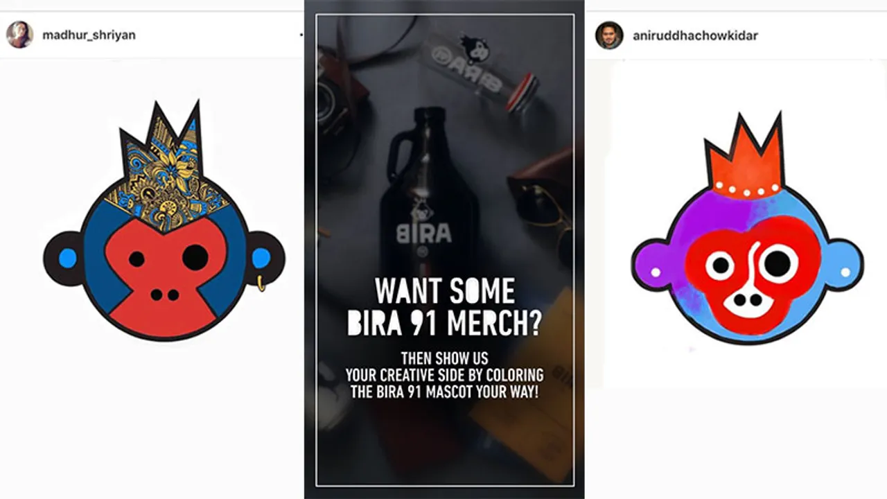 Bira 91's Instagram Stories contest lets fans showcase their creativity