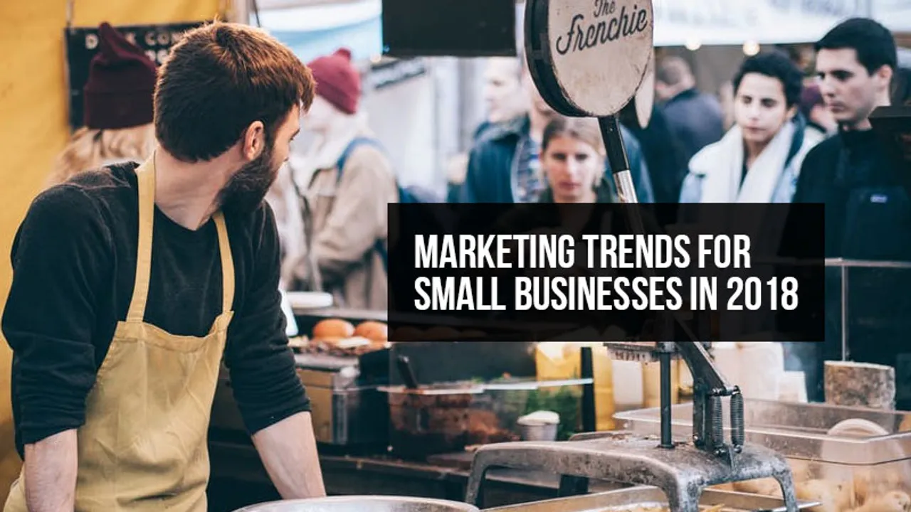 #Infographic - Top 5 Marketing Trends for small businesses in 2018