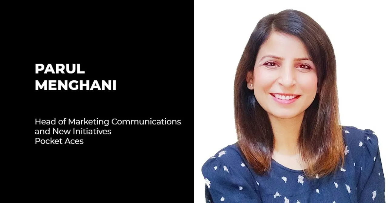 Pocket Aces onboards Parul Menghani as Head of MarCom & New Initiatives