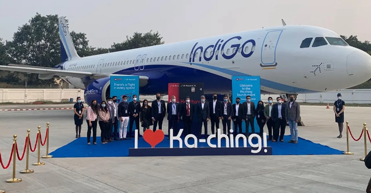 Ka-ching Credit Card by Kotak and IndiGo launched on the tarmac of Delhi Airport