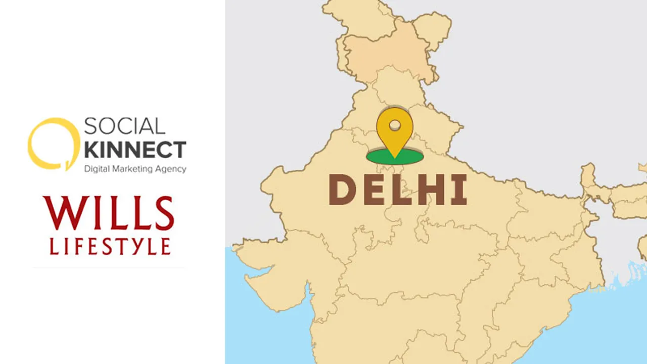 Social Kinnect break ground in Delhi NCR with ITC Wills Lifestyle account