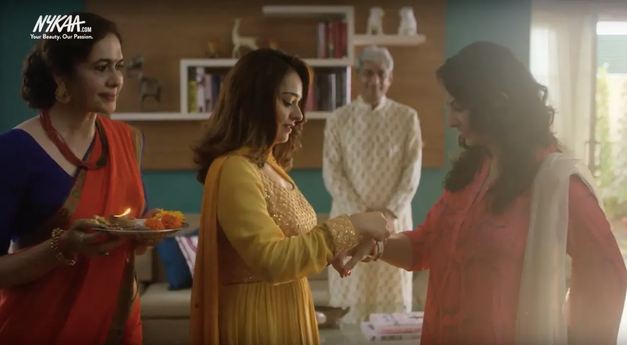 Nykaa releases an emotional spot for Raksha Bandhan 