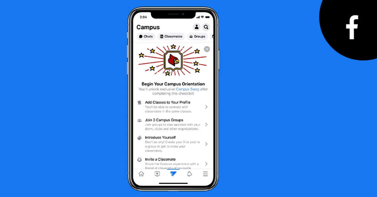 Facebook launches Campus for college students
