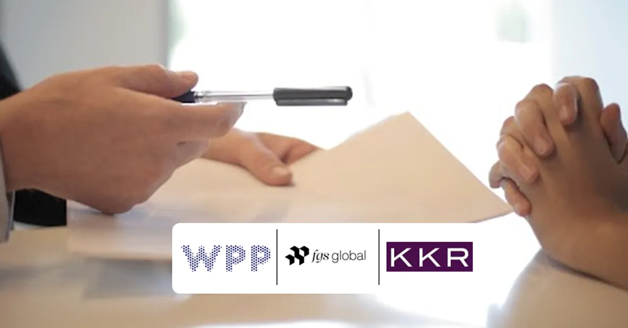 WPP and KKR form a strategic partnership in FGS Global