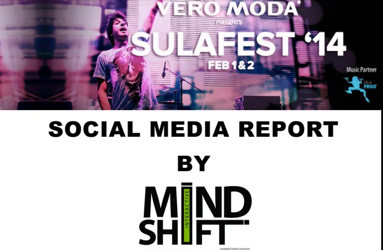 Vero Moda Sula Fest Social media report