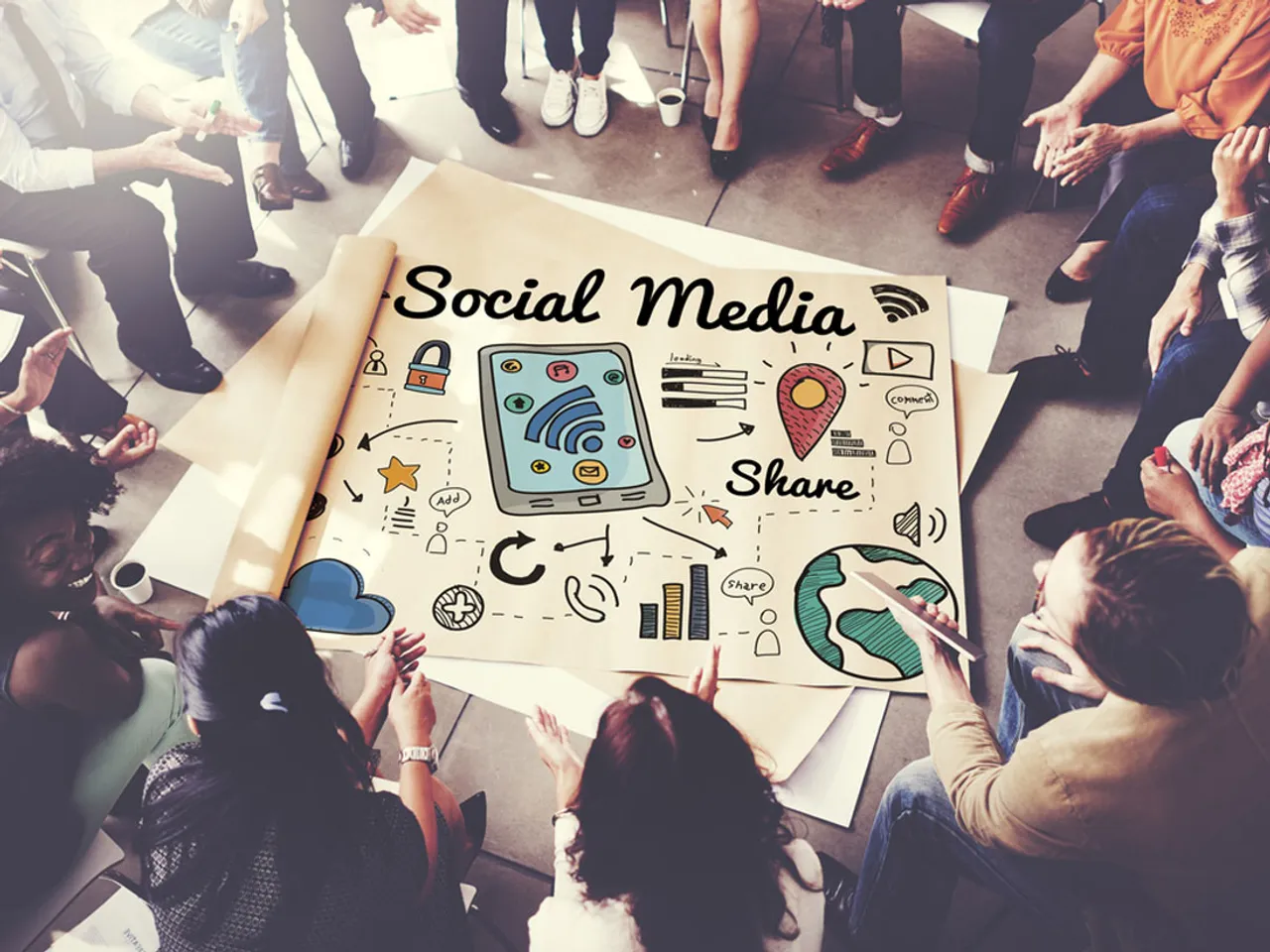 Creating a social media footprint from scratch for start-ups