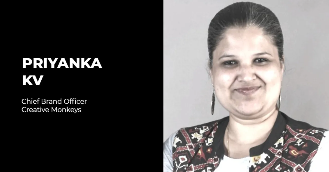 Creative Monkeys appoints Priyanka K V as the Chief Brand Officer