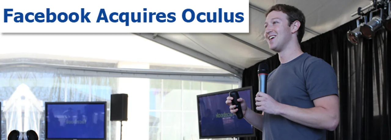 Facebook Enters Virtual Reality Technology Market, Acquires Oculus For $2 billion