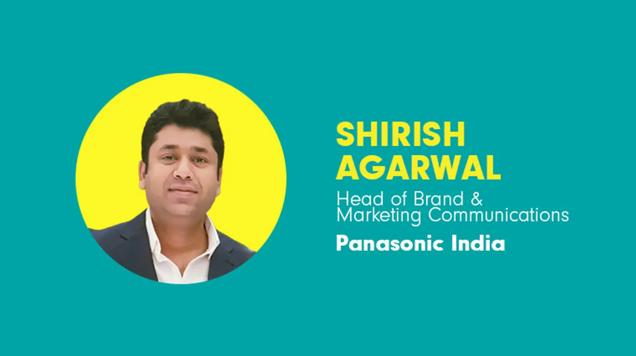 Panasonic India appoints Shirish Agarwal as the Head of Brand and Marketing Communications