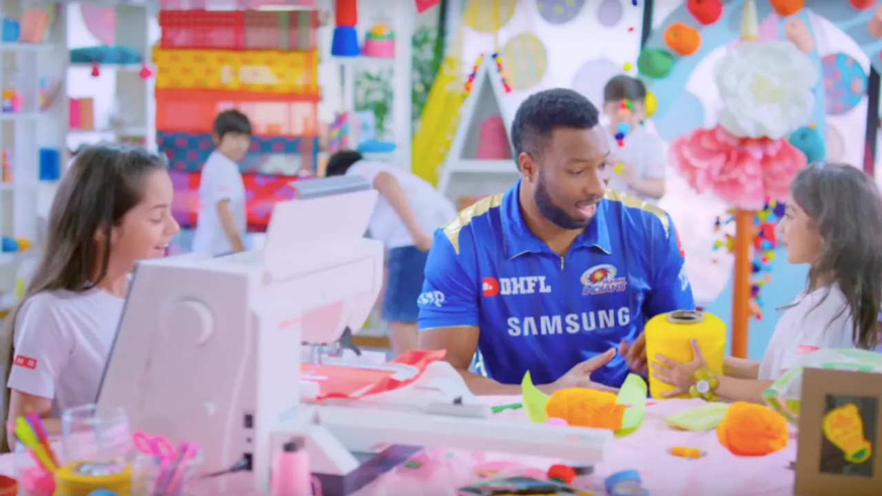 #IPLSpot: Usha International joins hands with Mumbai Indians to weave creativity