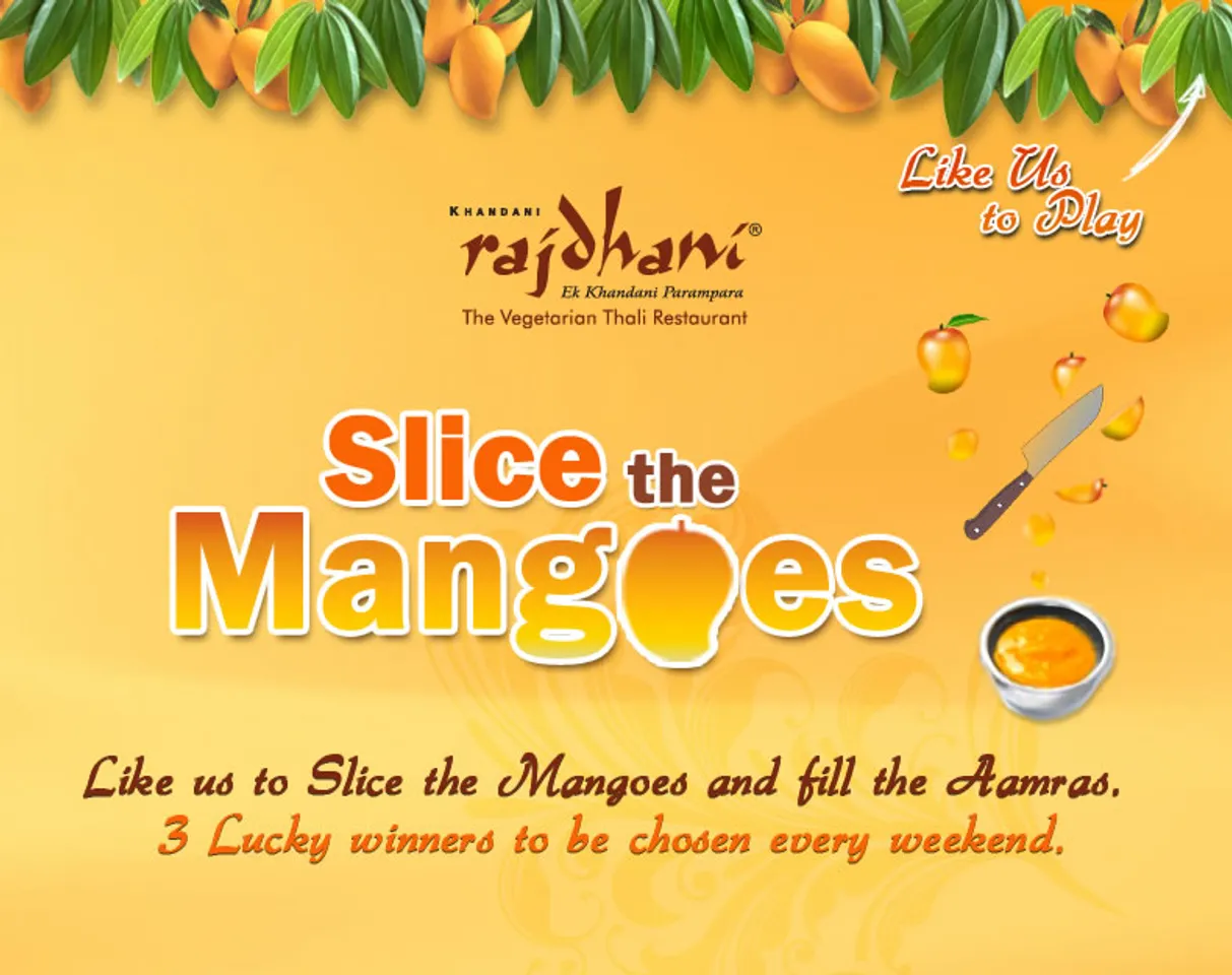 Social Media Campaign Review: Rajdhani Slice the Mango Contest
