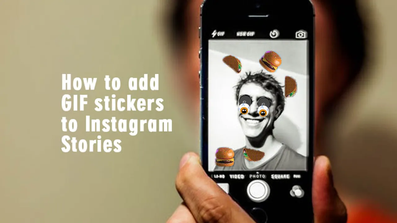 add GIF stickers on Instagram Stories