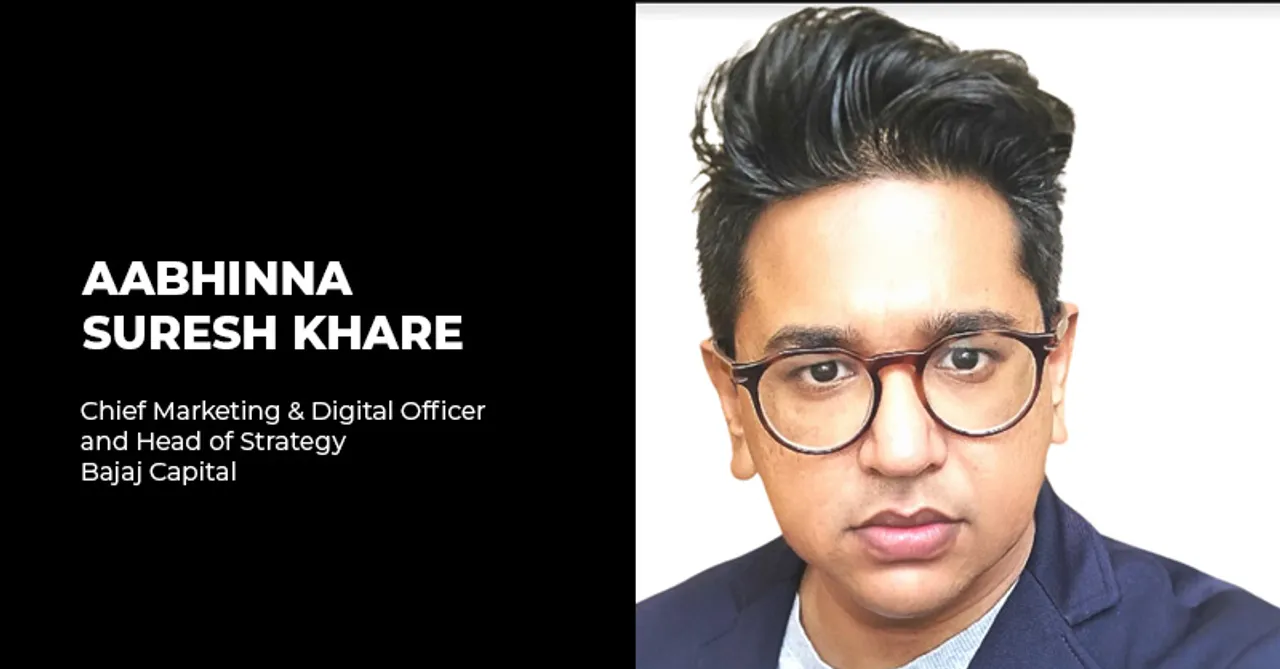 Bajaj Capital elevates Aabhinna Suresh Khare to Chief Marketing & Digital Officer and as Head of Strategy