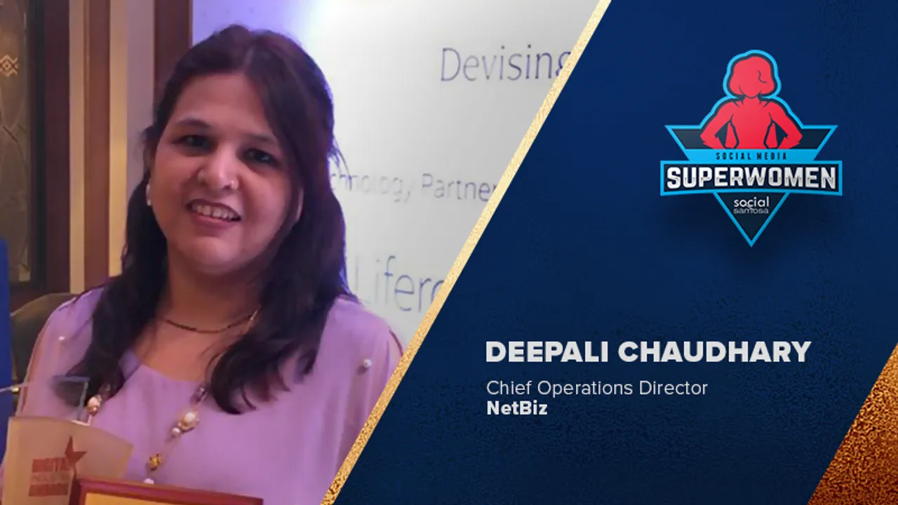 #Superwomen2019 Choose to do something you love: Deepali Chaudhary, NetBiz