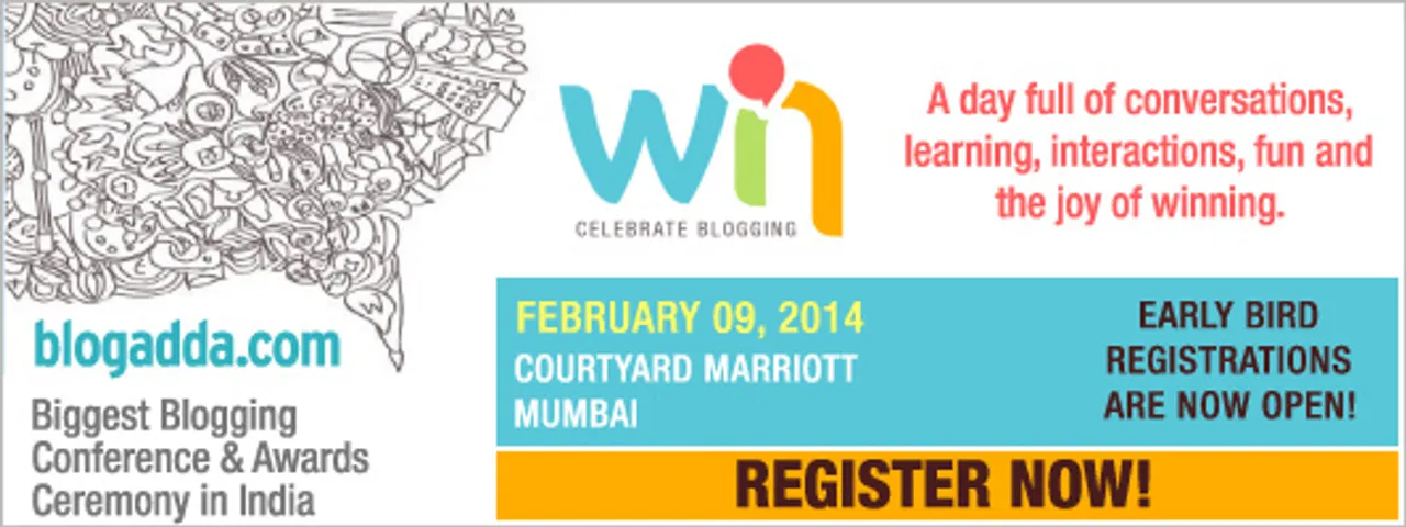 India’s First Ever On-Ground Conference and Blog Awards, WIN’14 by BlogAdda.com 