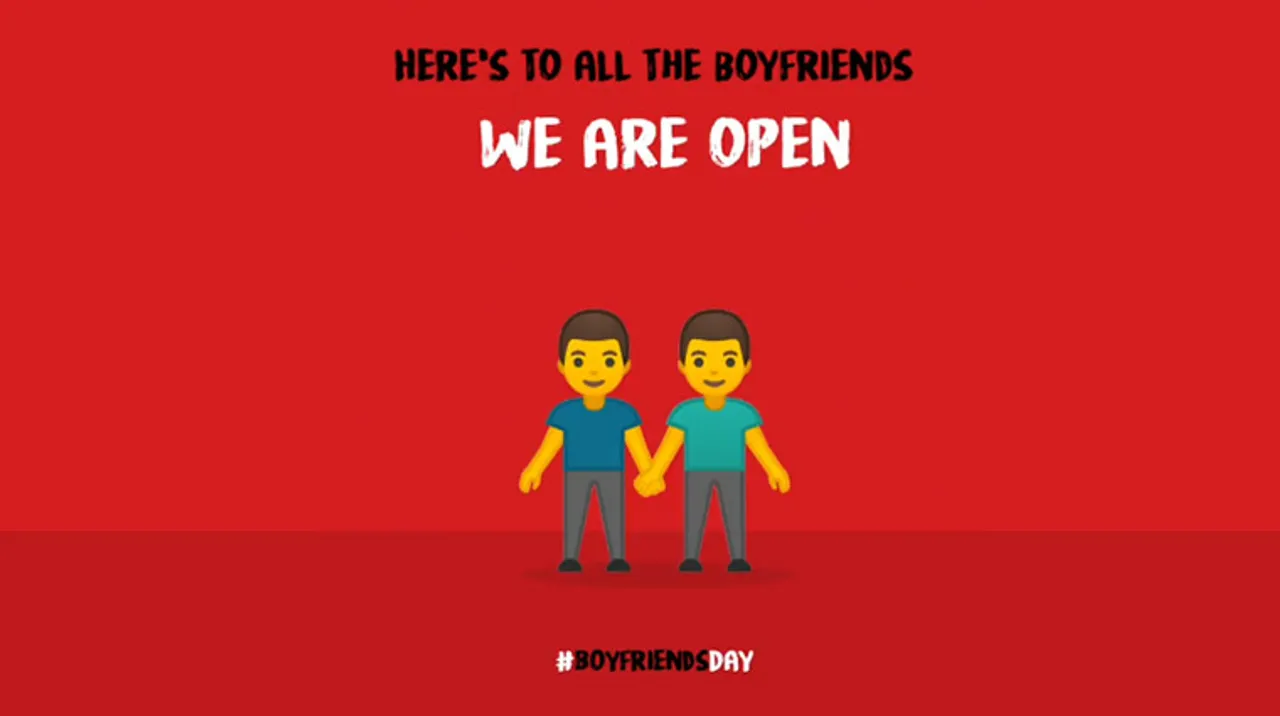 National Boyfriend Day brand posts spread love in the socioverse