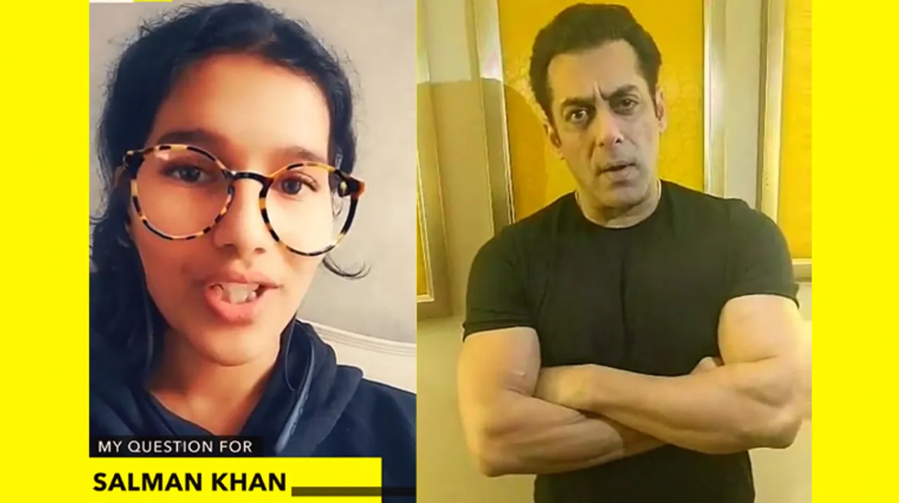 Snapchat launches Snap Me in India with Salman Khan
