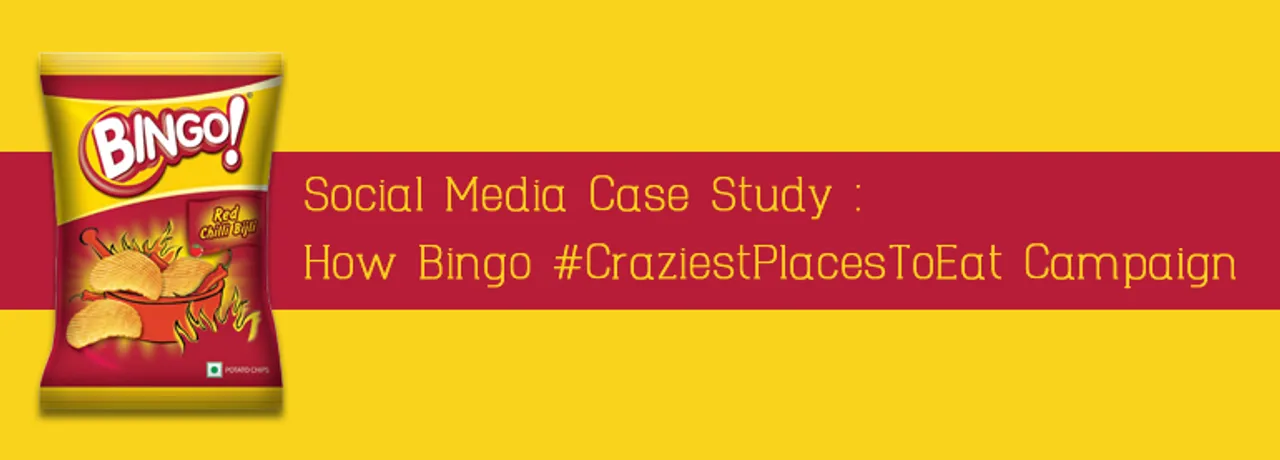 Social Media Case Study : How Bingo's #CraziestPlacesToEat Campaign Generated Over 300% Reach
