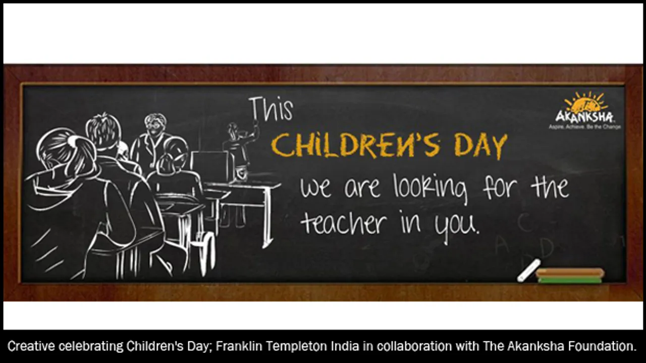 Social Media Case Study: Children's Day by Franklin Templeton India