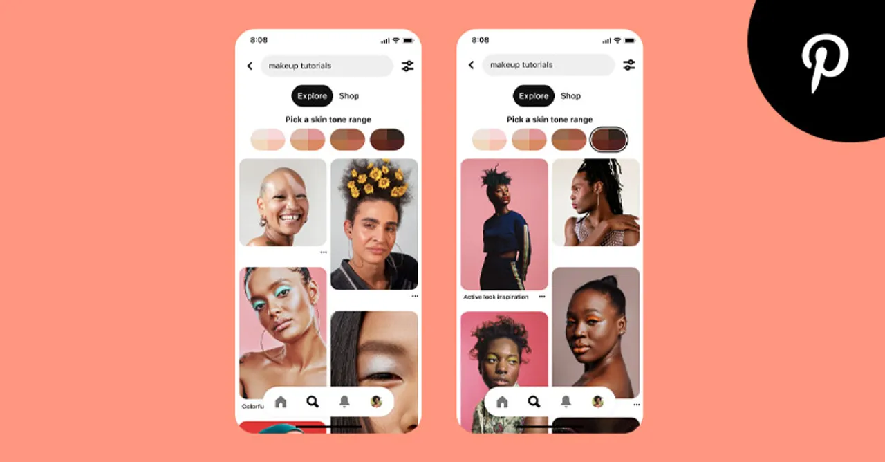 Pinterest launches skin tone range for beauty-searches in India
