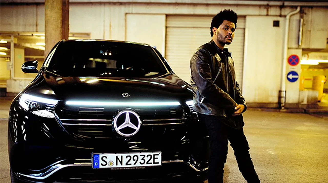 Mercedes EQC Campaign The Weeknd