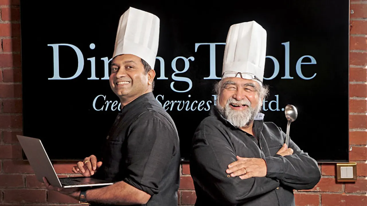 Sajan Raj Kurup and  Prahlad Kakkar launch Dining Table for SME’S and FOB’s