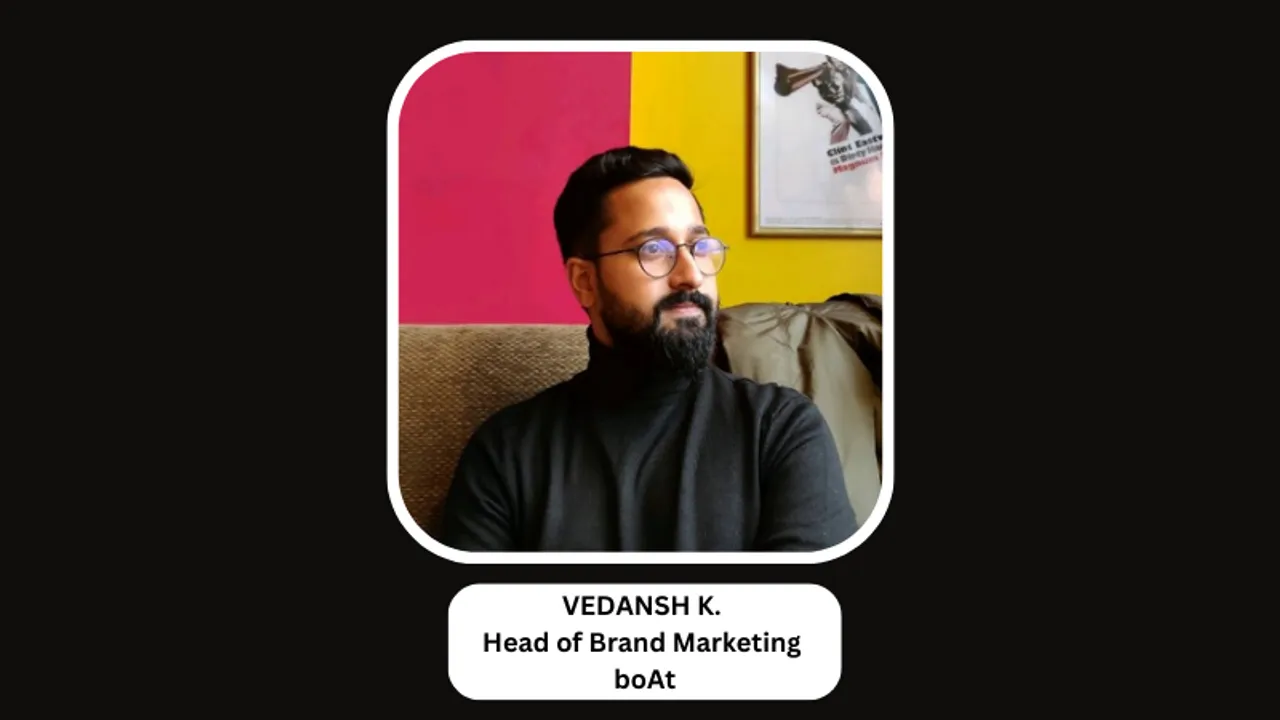 boAt onboards ex-Zomato Vedansh K. as the new Head of Brand Marketing