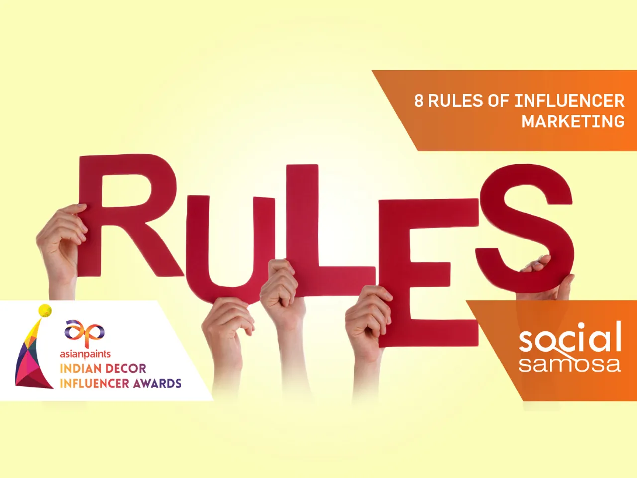 8 golden rules of influencer marketing
