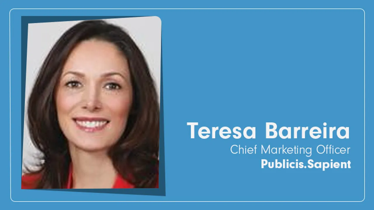 Publicis.Sapient appoints Teresa Barreira as Chief Marketing Officer