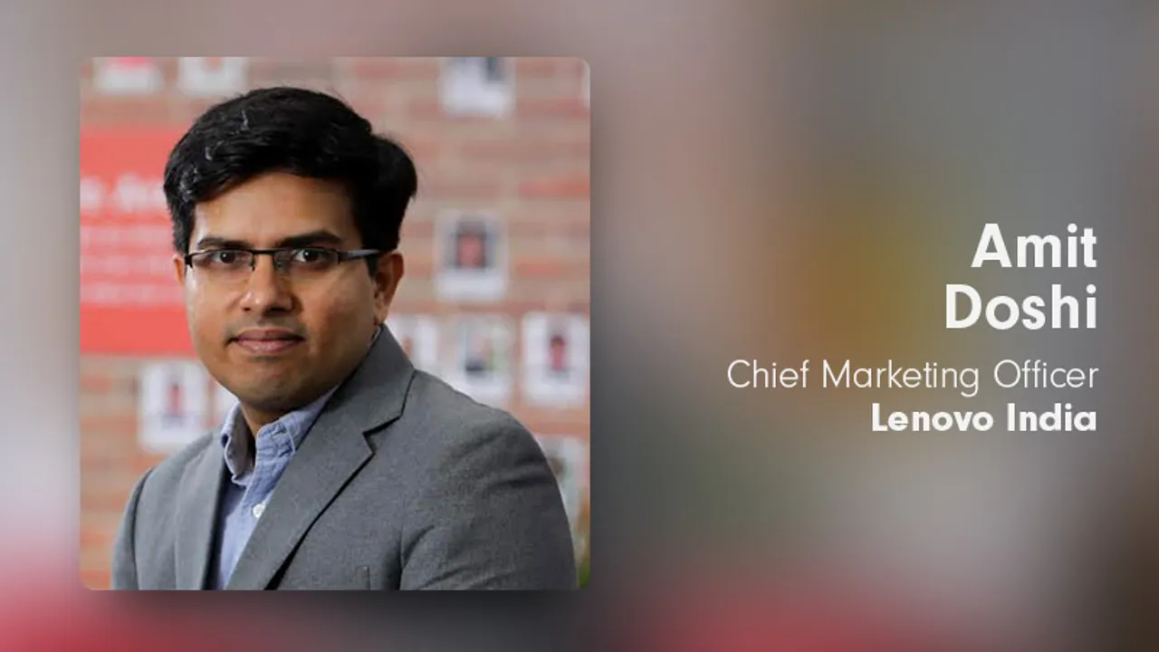 Lenovo India appoints Amit Doshi as Chief Marketing Officer