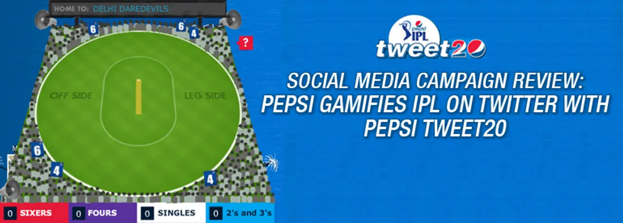 Pepsi Gamifies IPL on twitter