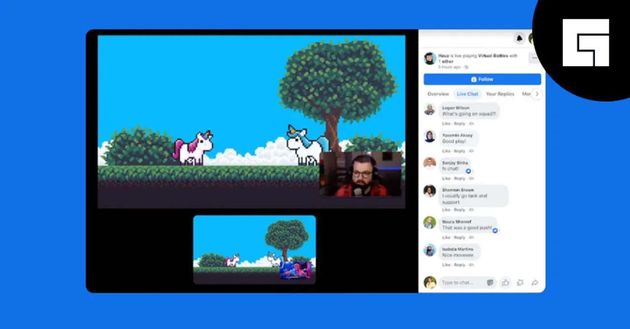 Facebook Co-streaming