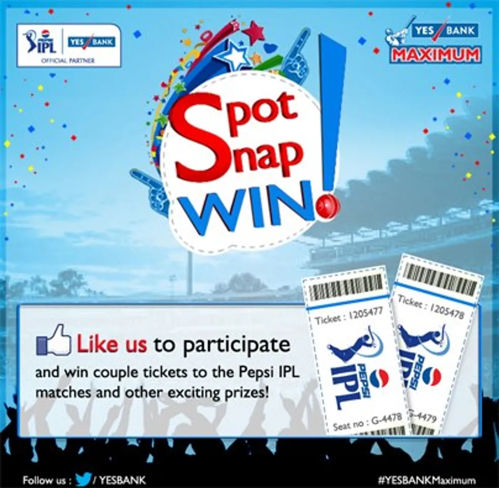 Social Media Campaign Review: YES Bank Spot Snap Win Facebook Contest