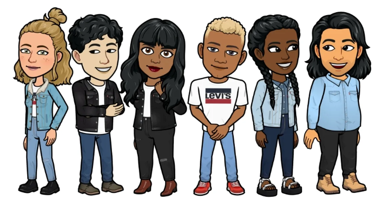 Levi’s collaborates with Bitmoji to promote classic pieces