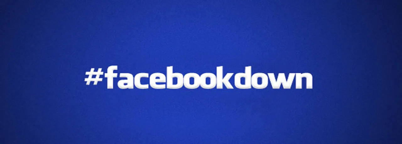 #Facebookdown