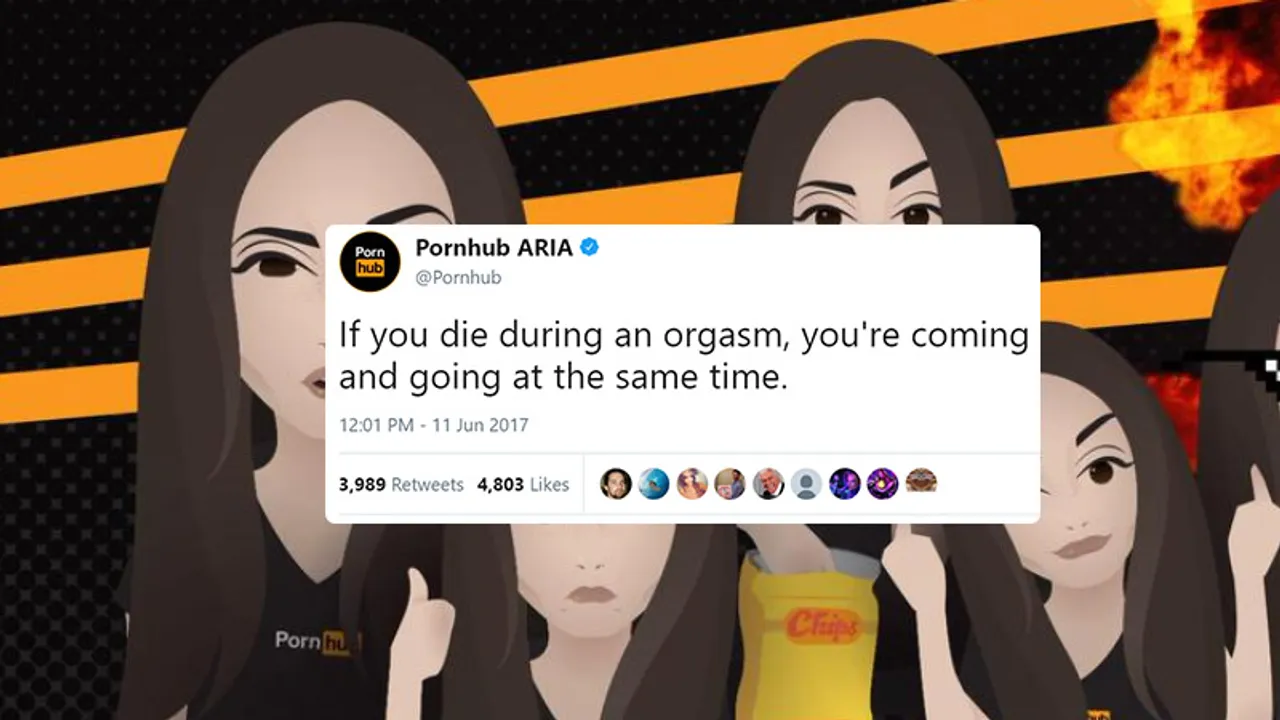 PornHub's copywriter is the reason for their parallel Twitter popularity