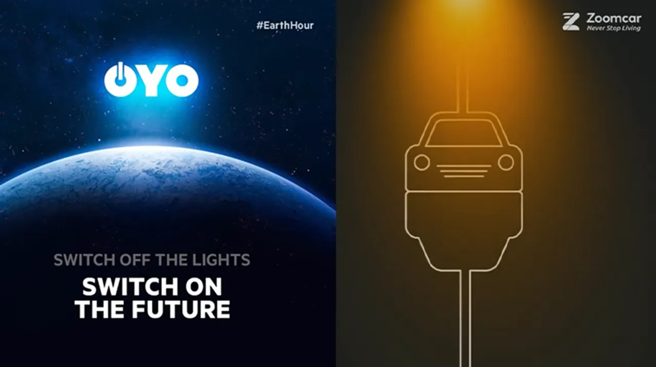 Brand creatives for Earth Hour 2020
