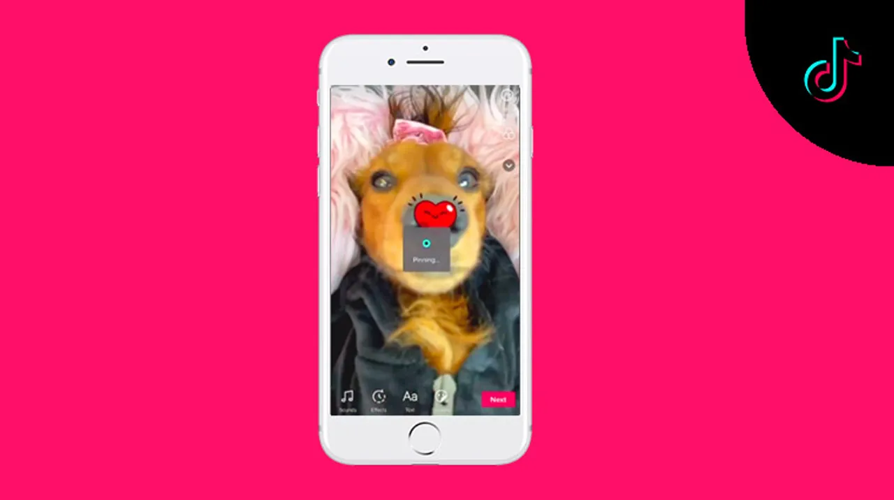 Now pin stickers to your TikTok videos