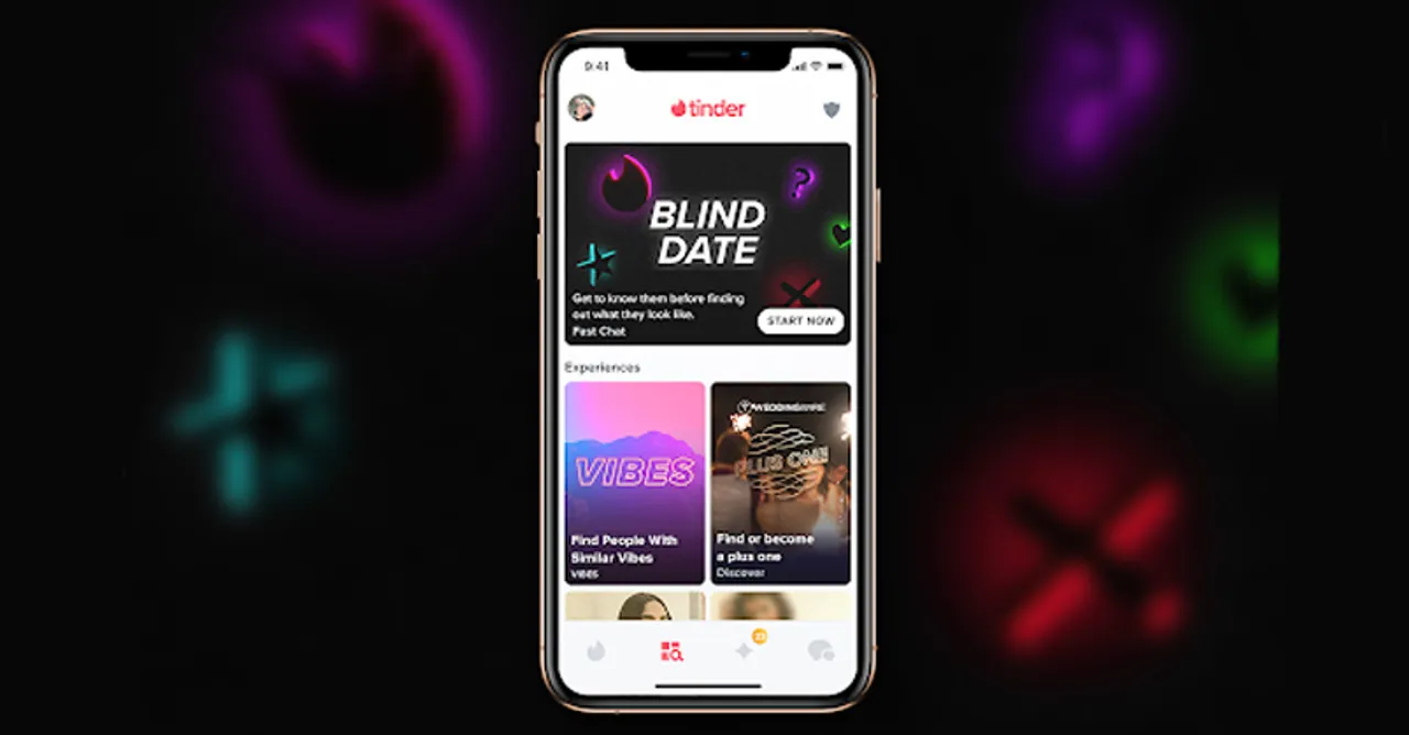 Tinder introduces Blind Date feature for photo-free first impressions