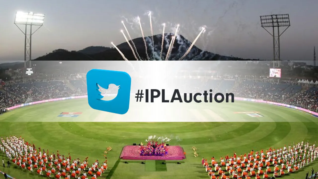 #Data Twitter records over 770K Tweets for #IPLAuction 2018