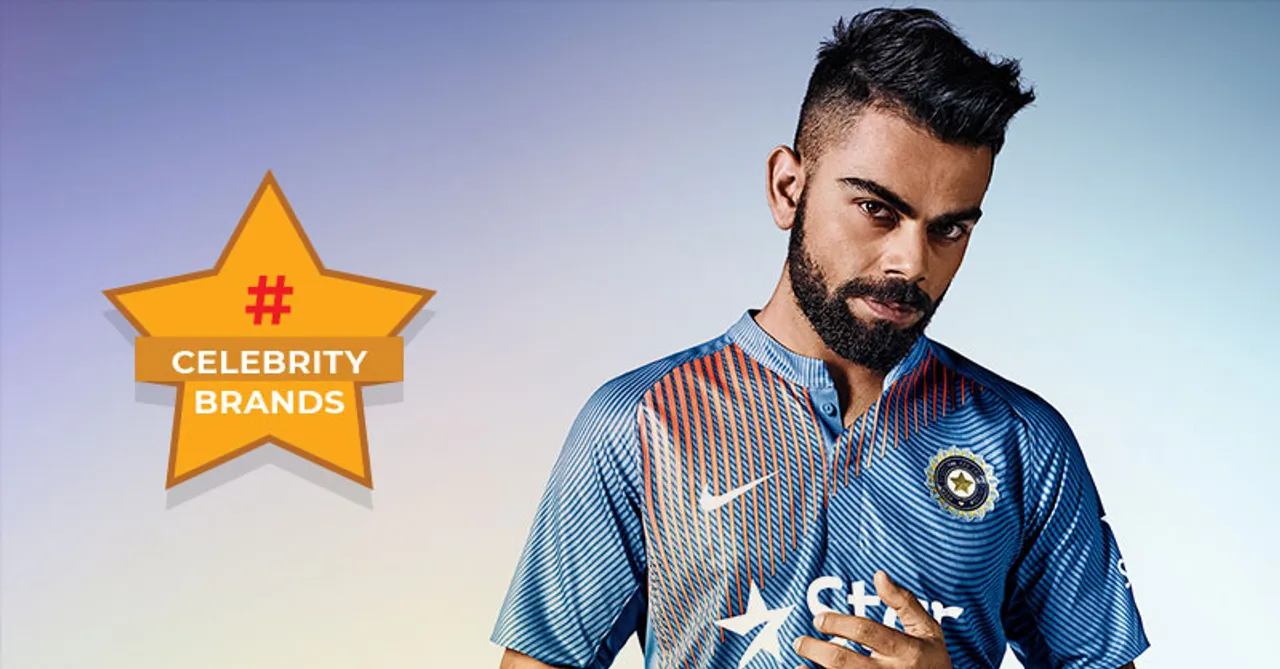 Virat Kohli Celebrity Brands