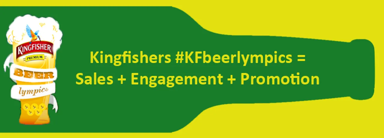 Kingfisher's #KFBeerlympics Campaign delivers Sales, Engagement & Promotion for the Brand
